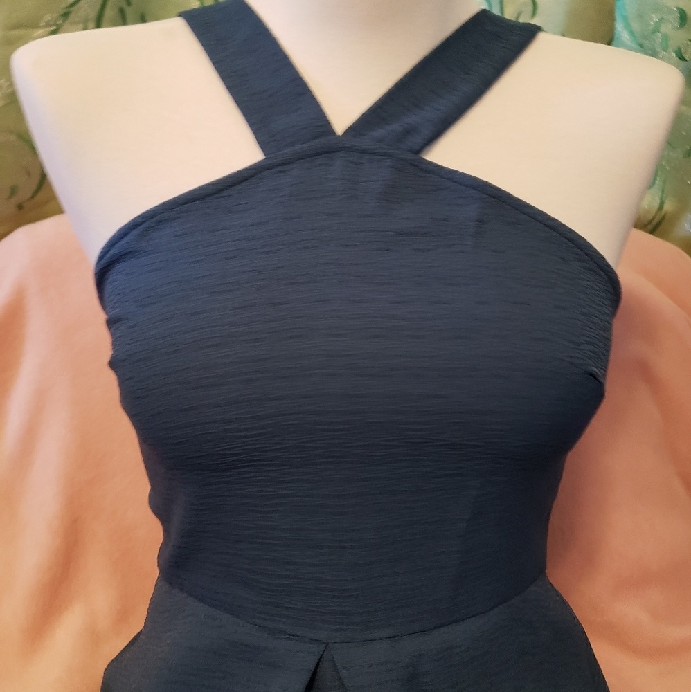 Blue dress
